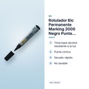 ROTULADOR BIC PERMANENTE MARKING 2000 NEGRO PUNTA CONICA - características principales