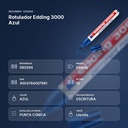 ROTULADOR EDDING 3000 AZUL - resumen de atributos
