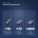 ROTULADOR EDDING 3000 AZUL - formato de venta: paquete de 10, caja de 600