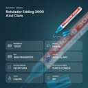 ROTULADOR EDDING 3000 AZUL CLARO  - resumen de atributos