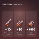 ROTULADOR EDDING 3000 NARANJA - formato de venta: paquete de 10, caja de 600