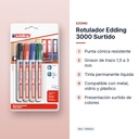 ROTULADOR EDDING 3000 SURTIDO - características principales