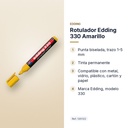 ROTULADOR EDDING 330 AMARILLO - características principales