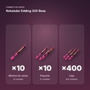 ROTULADOR EDDING 330 ROSA - formato de venta: paquete de 10, caja de 400