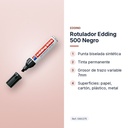 ROTULADOR EDDING 500 NEGRO - características principales