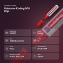 ROTULADOR EDDING 500 ROJO - resumen de atributos