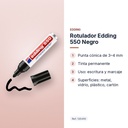 ROTULADOR EDDING 550 NEGRO - características principales