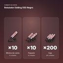ROTULADOR EDDING 550 NEGRO - formato de venta: paquete de 10, caja de 200
