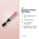 ROTULADOR EDDING 800 NEGRO - características principales