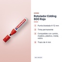 ROTULADOR EDDING 800 ROJO - características principales