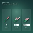 ROTULADOR EDDING 800 VERDE - formato de venta: paquete de 10, caja de 800