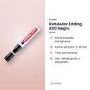 ROTULADOR EDDING 850 NEGRO - características principales