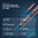 ROTULADOR EDDING 300 AZUL CIELO PUNTA CÓNICA 1,5-3 MM  - resumen de atributos