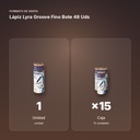 LÁPIZ LYRA GROOVE FINO BOTE 48 UDS - formato de venta: caja de 15