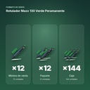 ROTULADOR MAXX 130 VERDE PERAMANENTE - formato de venta: paquete de 12, caja de 144
