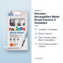 PINCELES RECARGABLES WATER BRUSH CARIOCA 3 UNIDADES - características principales