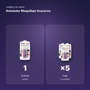 ROTULADOR MAQUILLAJE SNAZAROO - formato de venta: caja de 5