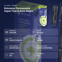 ROTULADOR PERMANENTE SUPER FINO 0,4MM NEGRO - resumen de atributos