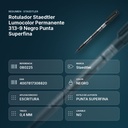 ROTULADOR STAEDTLER LUMOCOLOR PERMANENTE 313-9 NEGRO PUNTA SUPERFINA - resumen de atributos