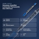 ROTULADOR STAEDTLER LUMOCOLOR PERMANENTE DUO 348 AZUL - resumen de atributos