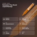 ROTULADOR PLUS BOARD LIQUID NARANJA - resumen de atributos