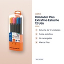ROTULADOR PLUS EXTRAFINO ESTUCHE 12 UDS - características principales