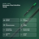 ROTULADOR PLUS EXTRAFINO VERDE - resumen de atributos