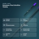 ROTULADOR PLUS EXTRAFINO VIOLETA - resumen de atributos