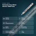 ROTULADOR PLUS METAL MARKER 2MM PLATA - resumen de atributos