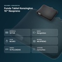 FUNDA TABLET KENSINGTON 10" NEOPRENO - resumen de atributos