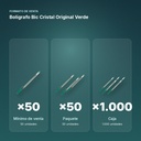 BOLÍGRAFO BIC CRISTAL ORIGINAL VERDE - formato de venta: paquete de 50, caja de 1000