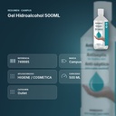 GEL HIDROALCOHOL 500ML - resumen de atributos