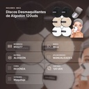 DISCOS DESMAQUILLANTES DE ALGODÓN 120UDS - resumen de atributos