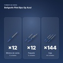 BOLÍGRAFO PILOT BPS GP AZUL  - formato de venta: paquete de 12, caja de 144, palé de 864