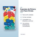 ESPONJAS DE PINTURA JOVI PACK 16 UDS  - características principales