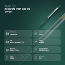BOLÍGRAFO PILOT BPS GP VERDE - resumen de atributos