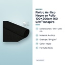 FIELTRO ACRÍLICO NEGRO EN ROLLO 100×200CM 160 G/M² INNSPIRO - características principales
