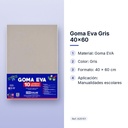 GOMA EVA GRIS 40X60 - características principales