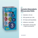 GOMETS ABECEDARIO MINUSCULAS ROLLO - características principales