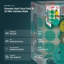 GOMETS APLI CARA FELIZ Ø 20 MM VERDES ROLLO - resumen de atributos