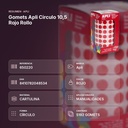 GOMETS APLI CIRCULO 10,5 ROJO ROLLO - resumen de atributos