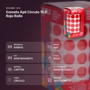 GOMETS APLI CIRCULO 15,0 ROJO ROLLO - resumen de atributos