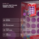 GOMETS APLI CIRCULO 15MM LILA ROLLO - resumen de atributos