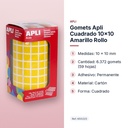 GOMETS APLI CUADRADO 10X10 AMARILLO ROLLO - características principales