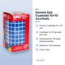 GOMETS APLI CUADRADO 10X10 AZUL ROLLO - características principales