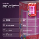 GOMETS APLI CUADRADO 20MM ROSA ROLLO - resumen de atributos