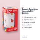 GOMETS TEMÁTICOS DE JARDIN 360 GOMETS - características principales