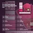 GOMETS INETA CÍRCULO GRANDE ROSA ROLLO 1680 UDS - resumen de atributos