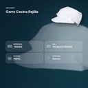 GORRO COCINA REJILLA - resumen de atributos