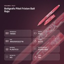 BOLÍGRAFO PILOT FRIXION BALL ROJO - resumen de atributos